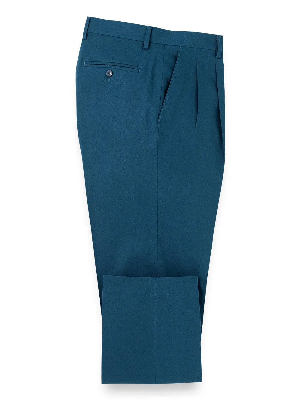 Linen / Cotton Pleated Pants sold by Paul Fredrick