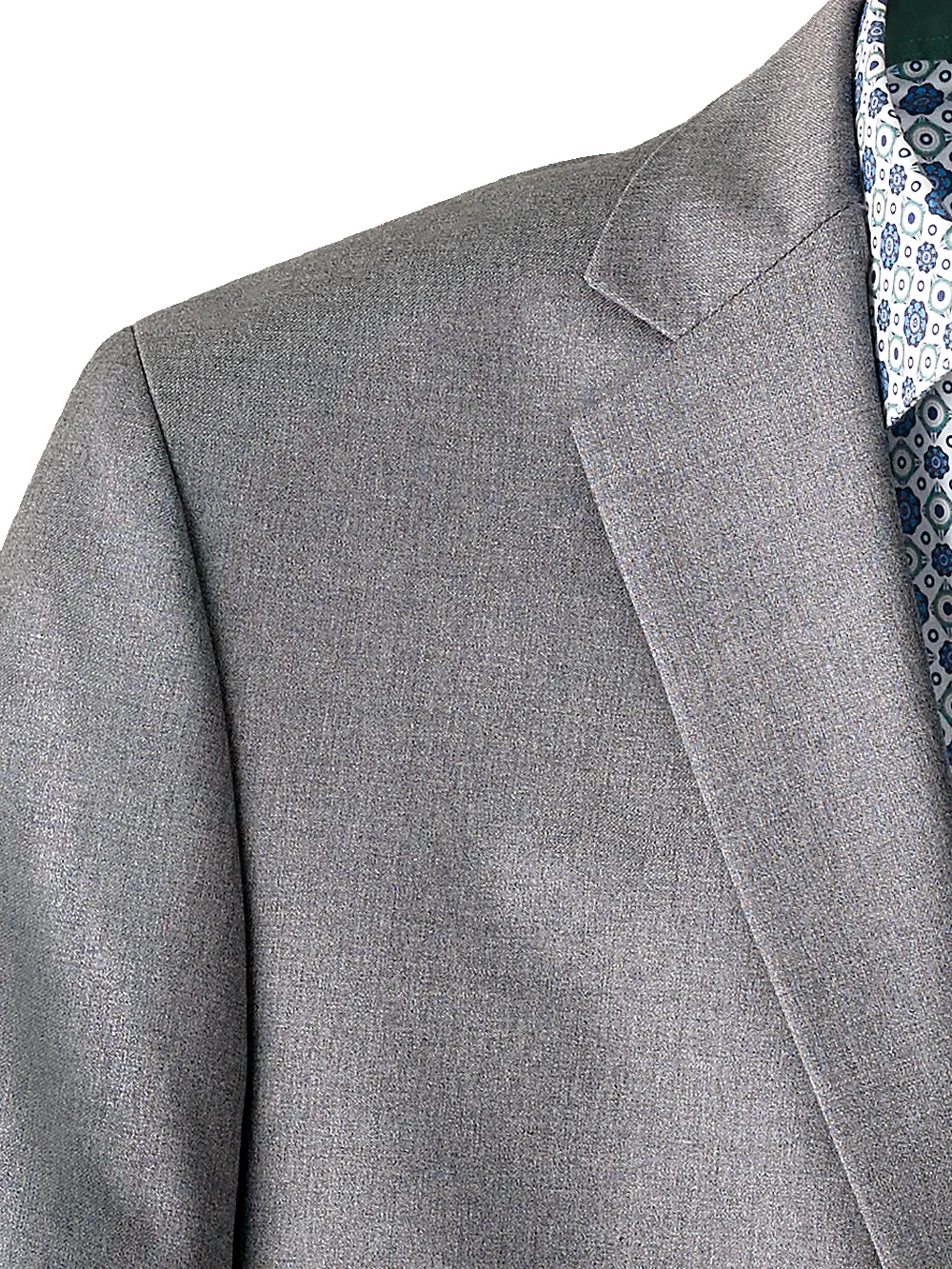 Classic Fit Wool Travel Blazer - Pearl Grey sold by Paul Fredrick product image thumbnail 4