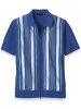 Cotton Full Zip Polo sold by Paul Fredrick