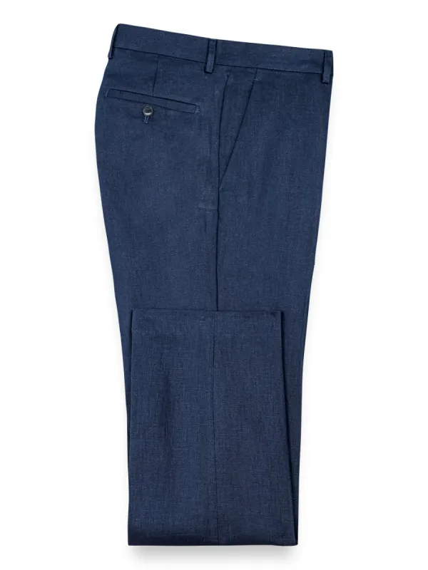 Linen Pants - Navy sold by Paul Fredrick