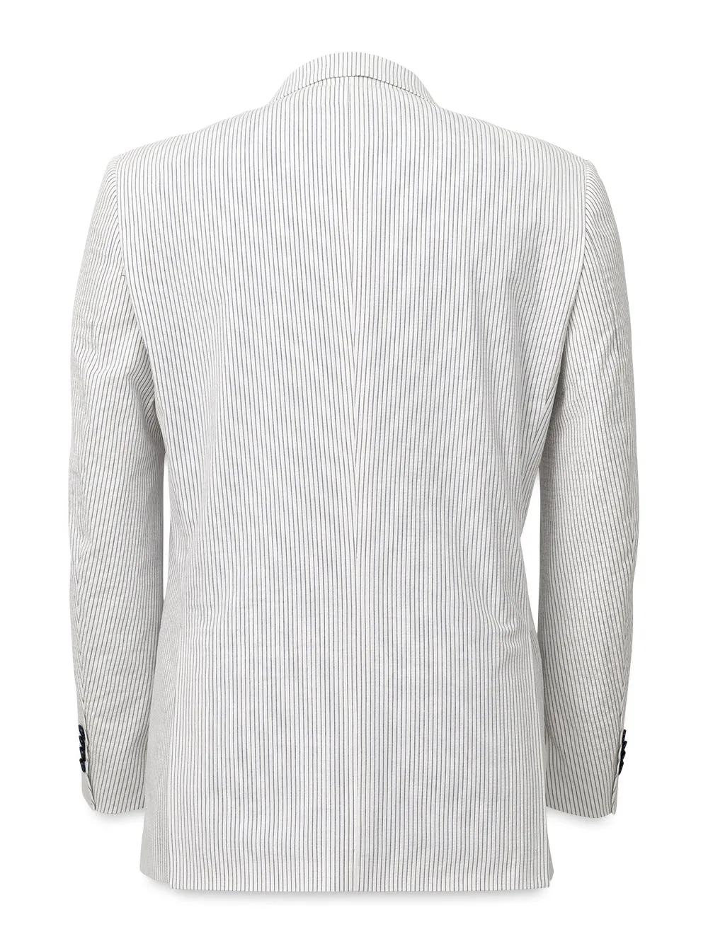 Metal Round Musical Cufflinks - White sold by Paul Fredrick product image thumbnail 2