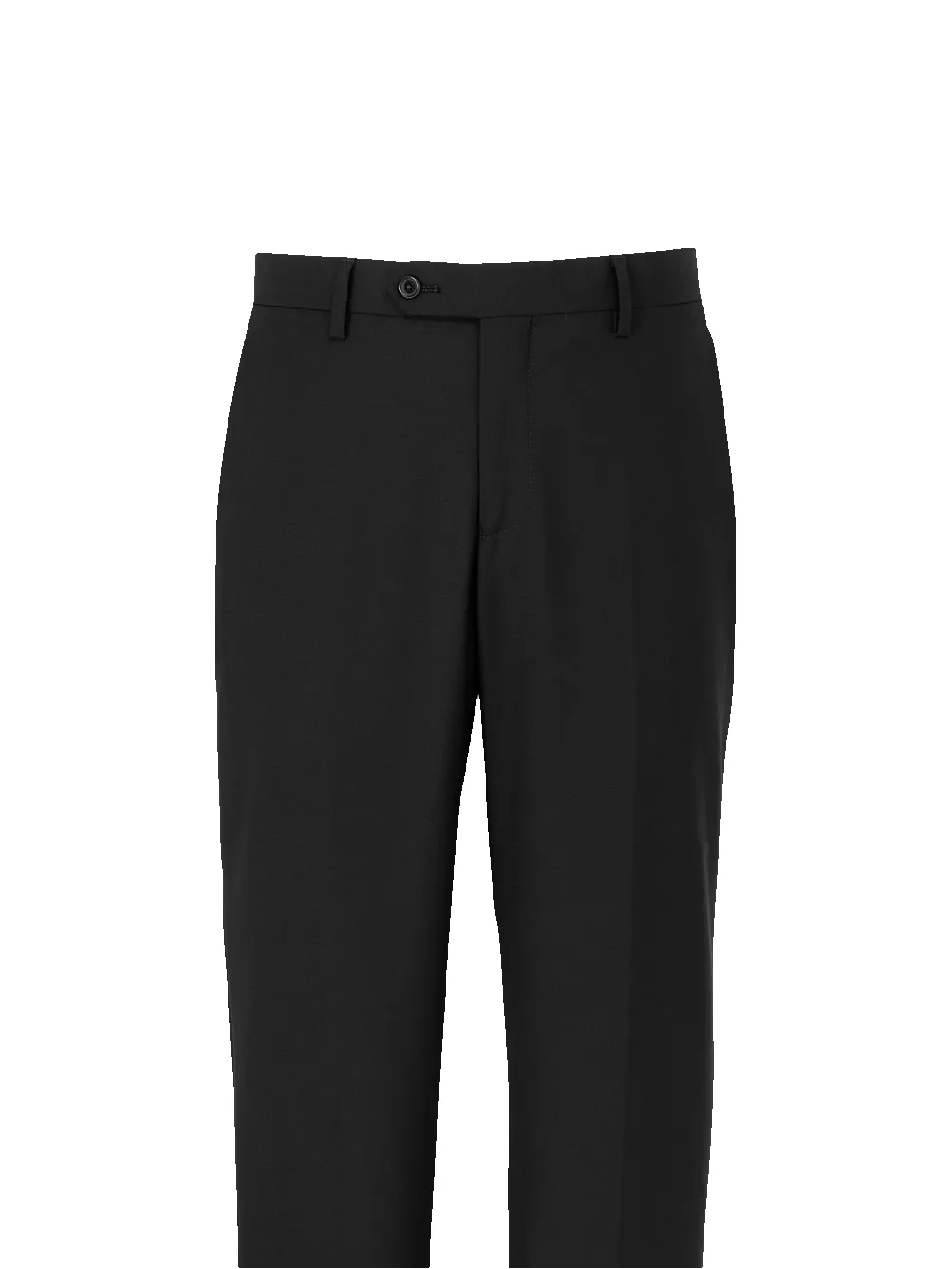 Wool Stretch Bengaline Suit Pants - Black sold by Paul Fredrick product image thumbnail 2