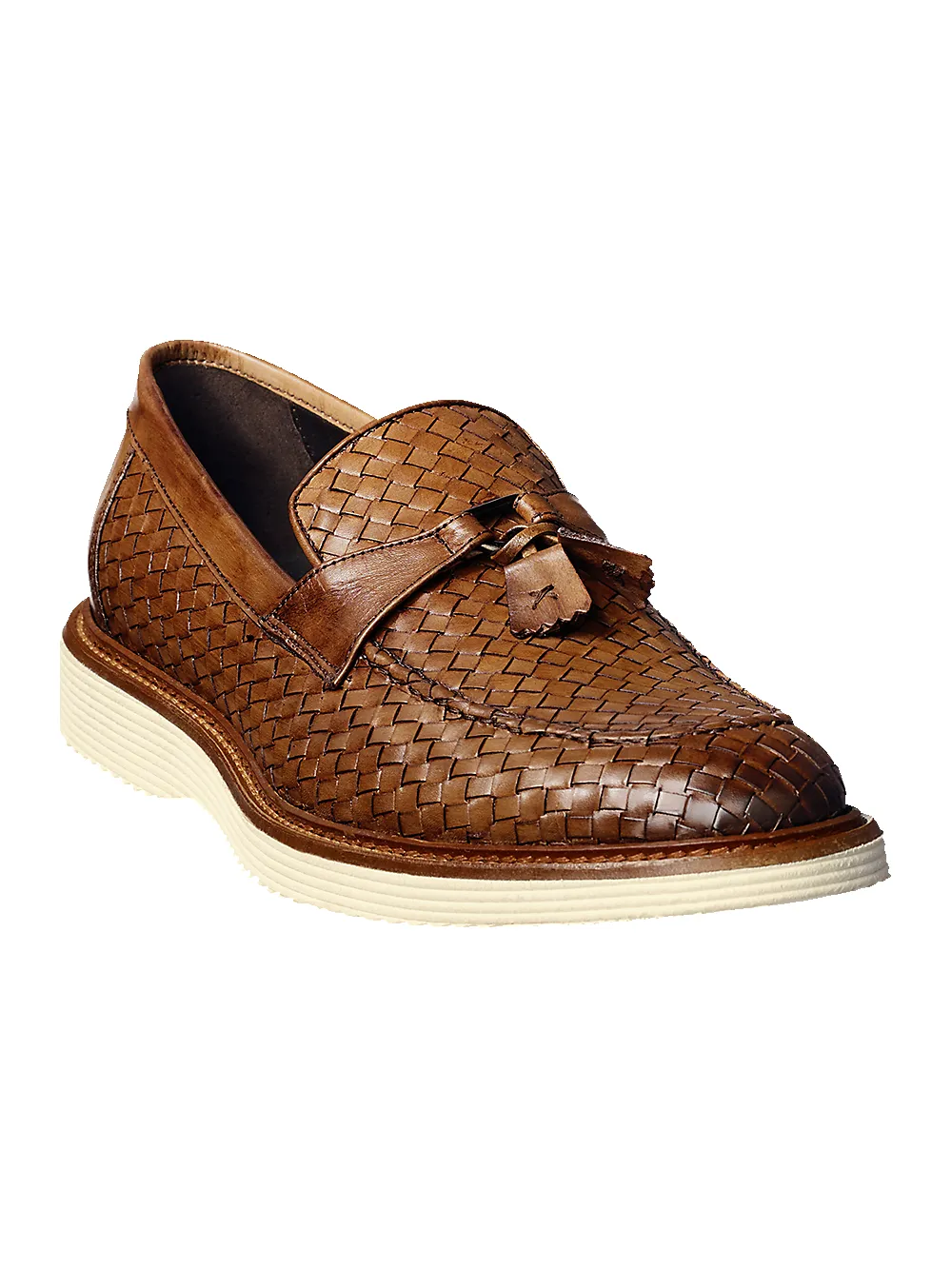 Jasper Tassel Loafer - Chestnut sold by Paul Fredrick