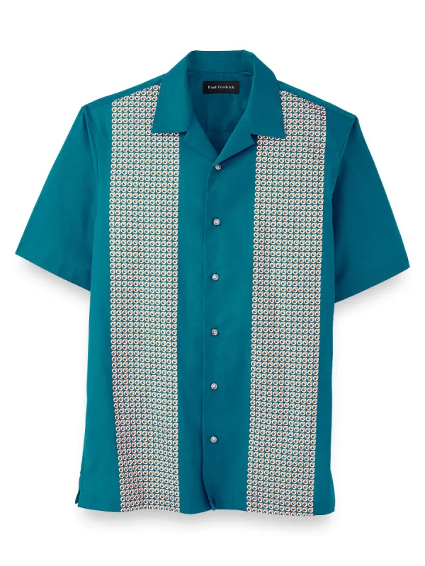 Cotton Geometric Print Casual Shirt sold by Paul Fredrick