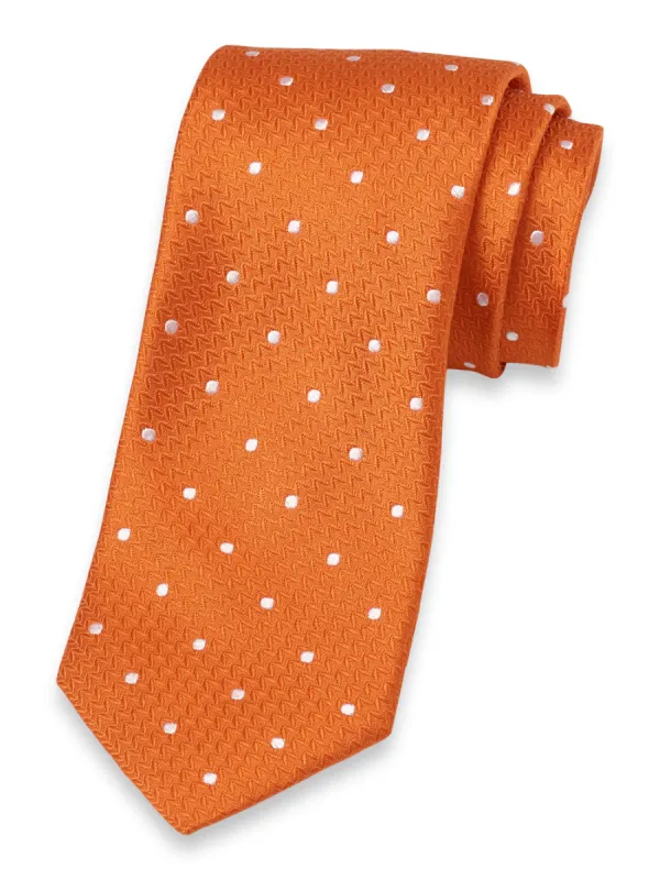 Dot Woven Silk Tie sold by Paul Fredrick