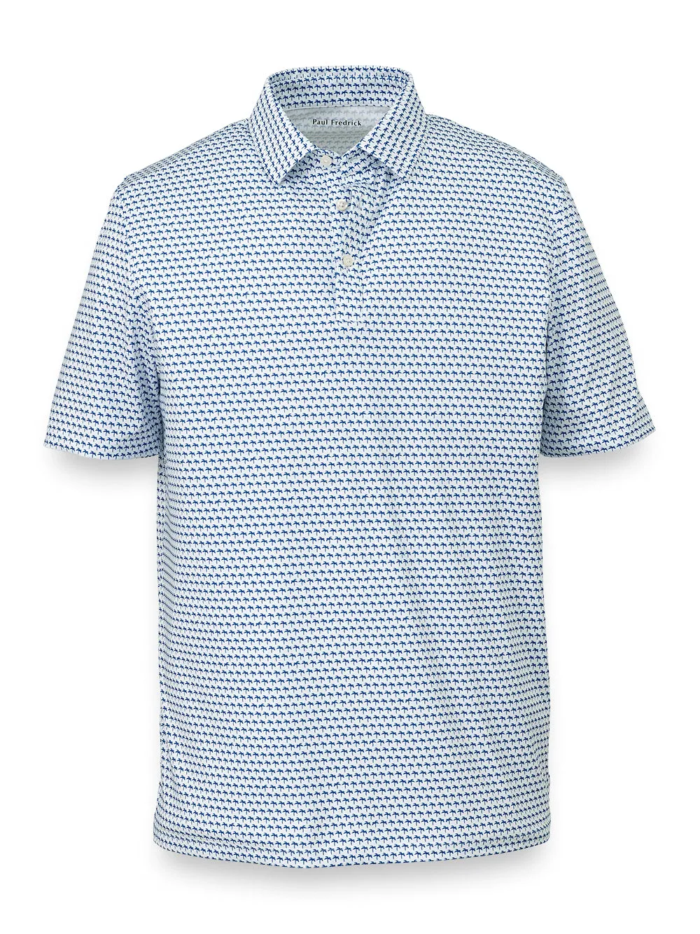 Performance Blend Three Button Polo sold by Paul Fredrick