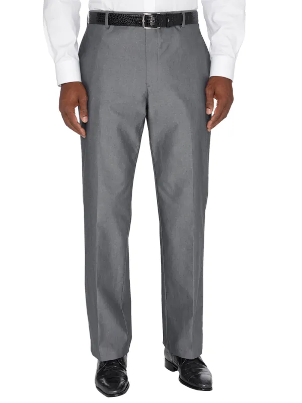 Non-Iron Supima Dress Chino Pants - Black sold by Paul Fredrick