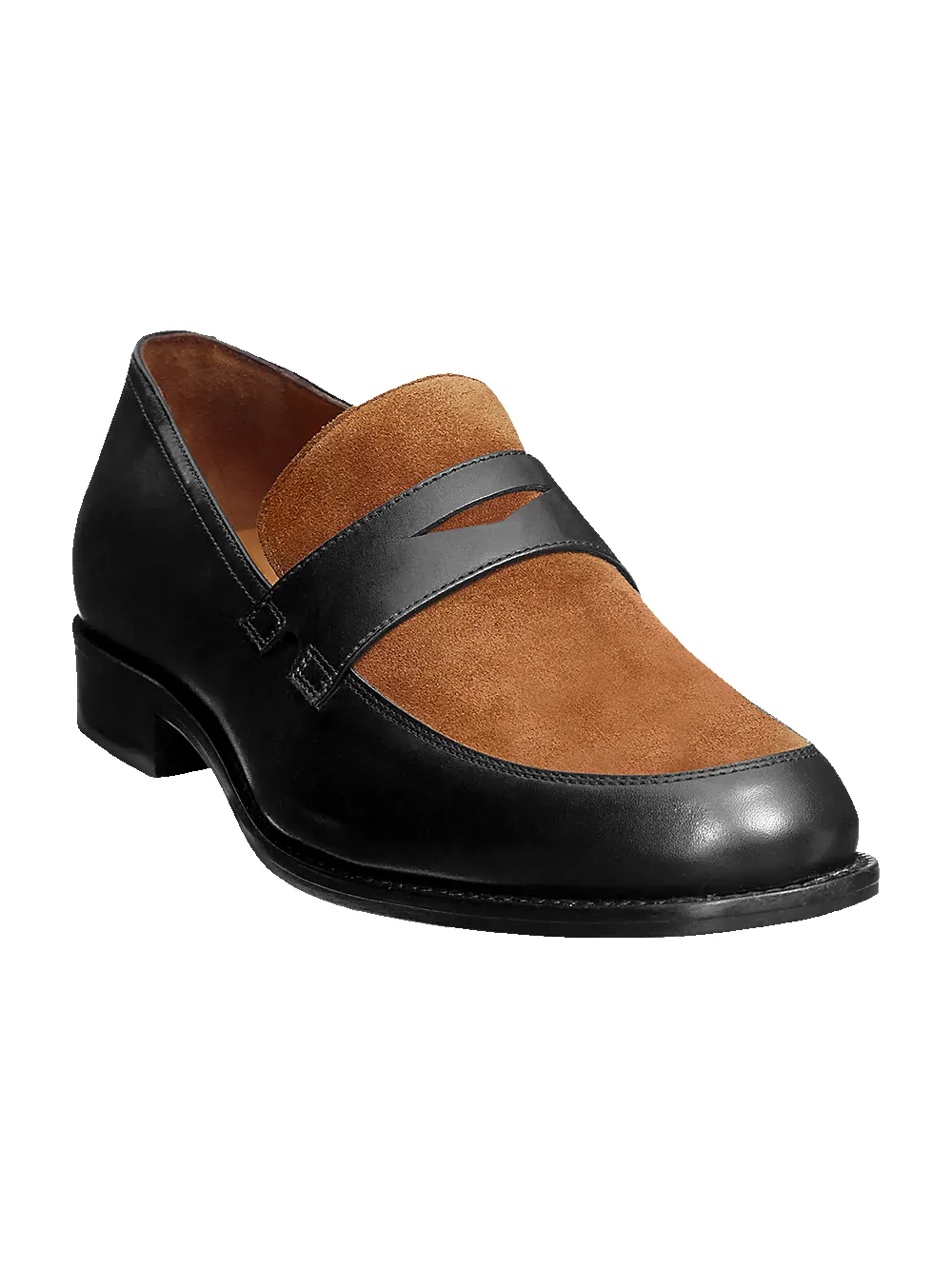 Aspen Penny Loafer - Black Multi sold by Paul Fredrick