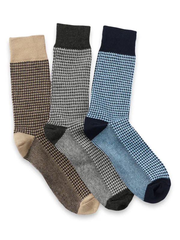 3 Pack Cotton Blend Sock sold by Paul Fredrick