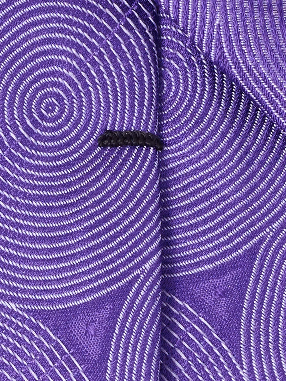 Circles Woven Silk Tie sold by Paul Fredrick product image thumbnail 4