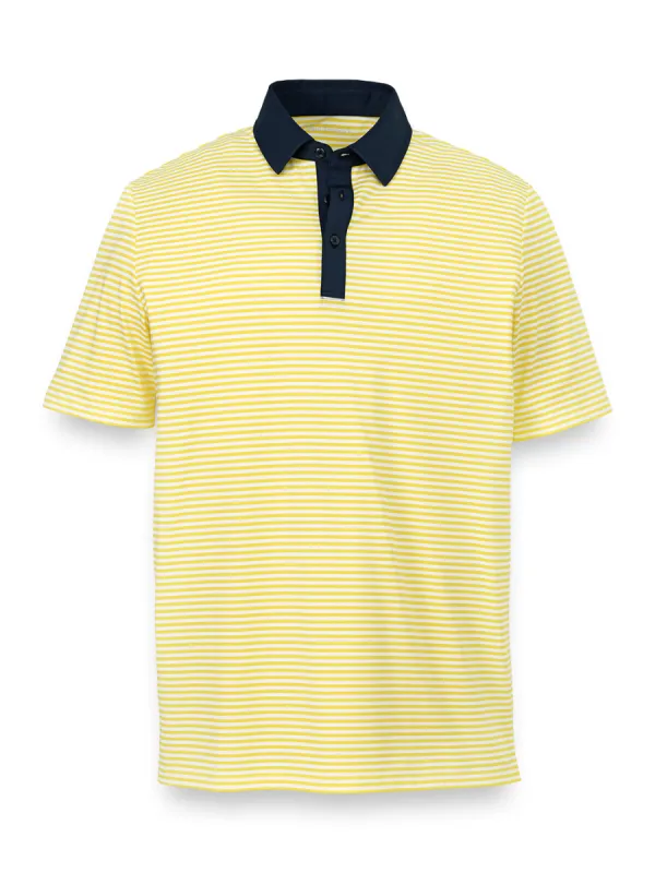 Performance Blend Three Button Polo sold by Paul Fredrick