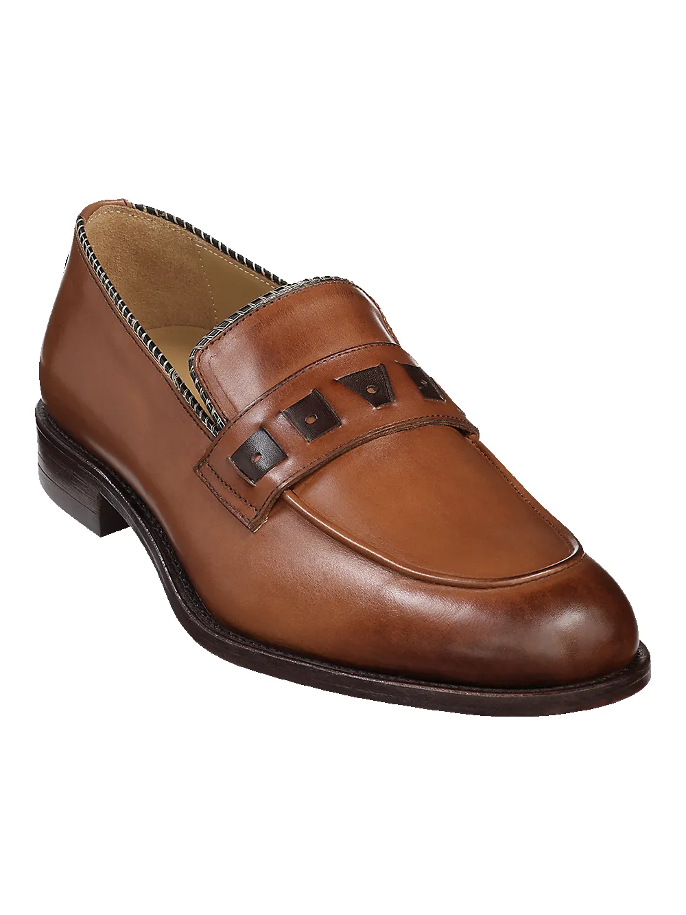 Hugh Penny Loafer - Chestnut sold by Paul Fredrick