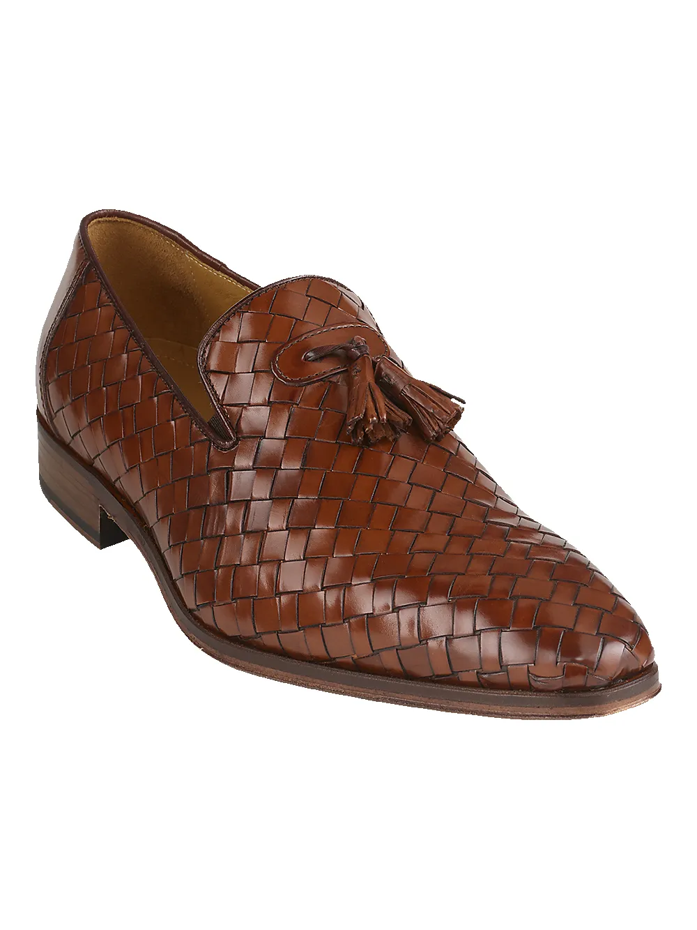 Everett Tassel Loafer - Mahogany sold by Paul Fredrick