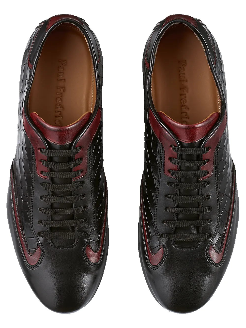 Nash Sneaker - Black/red sold by Paul Fredrick product image thumbnail 3