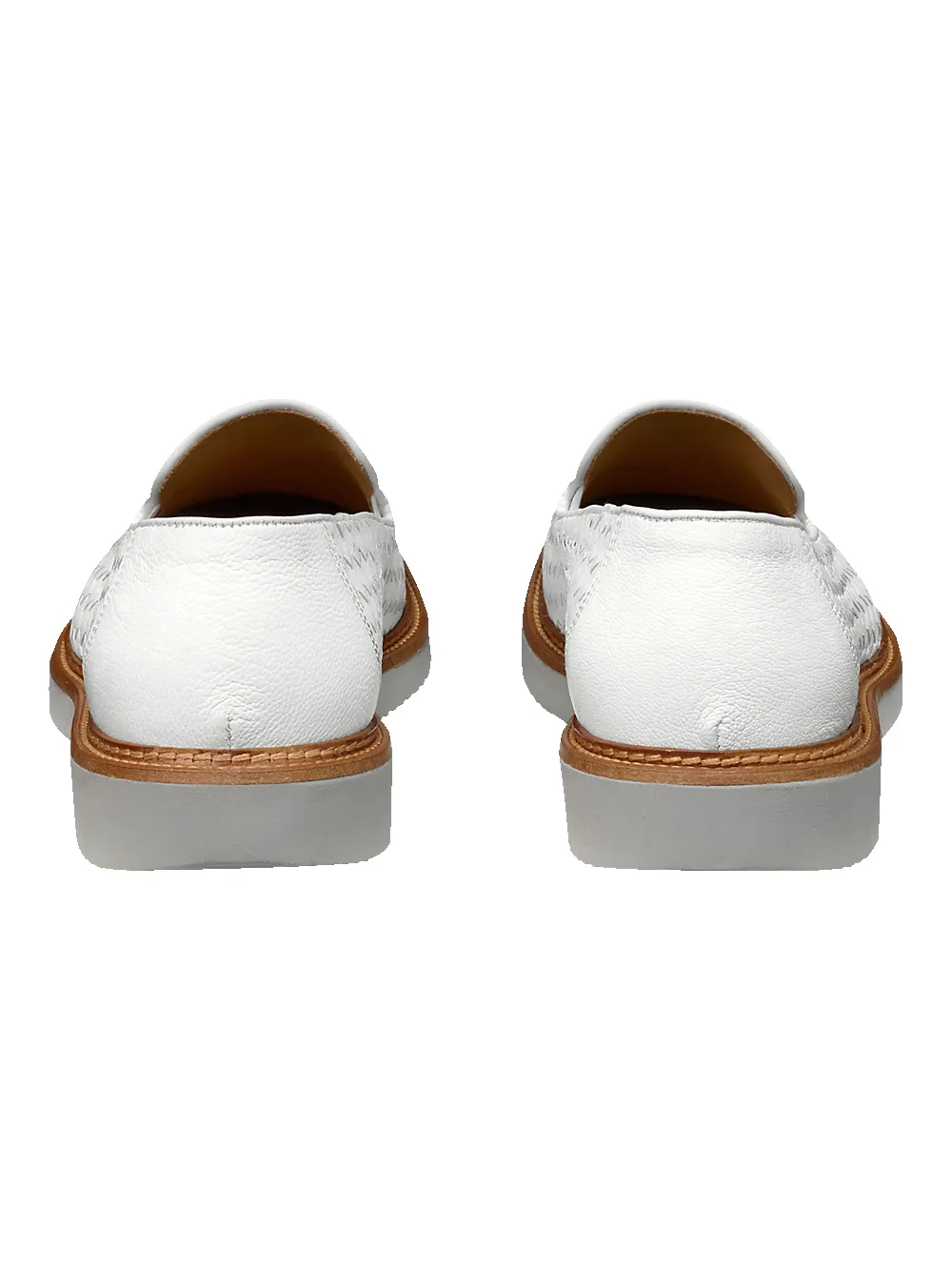 Noah Hybrid Venetian Loafer - White sold by Paul Fredrick product image thumbnail 4