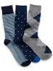 3 Pack Cotton Blend Sock sold by Paul Fredrick