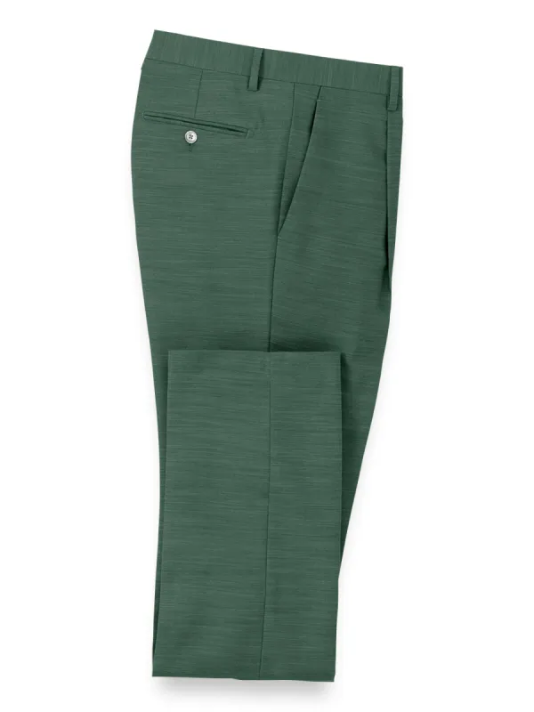 Performance Blend Single Pleat Suit Pants sold by Paul Fredrick