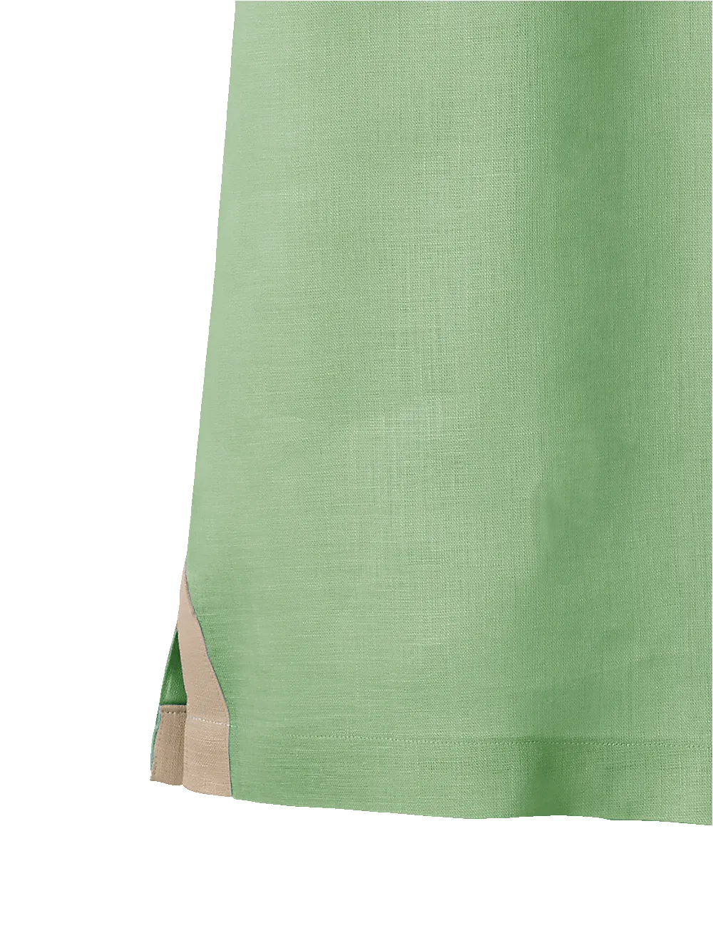 Linen Solid Casual Shirt - Orange sold by Paul Fredrick product image thumbnail 4