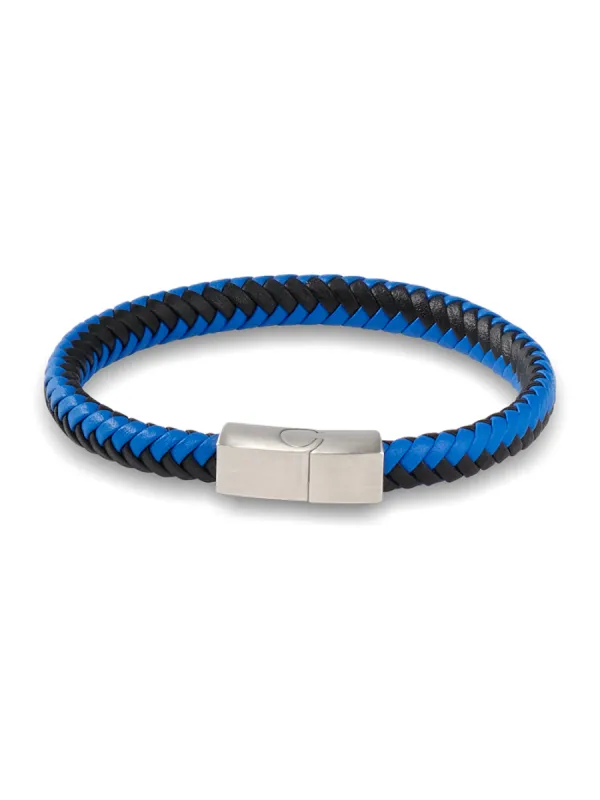 Woven Leather Bracelet sold by Paul Fredrick