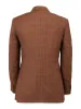 Italian Wool Plaid Single Breasted Peak Lapel Sport Coat sold by Paul Fredrick