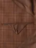 Italian Wool Plaid Single Breasted Peak Lapel Sport Coat sold by Paul Fredrick