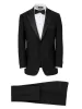 Wool Stretch Peak Lapel Tuxedo sold by Paul Fredrick