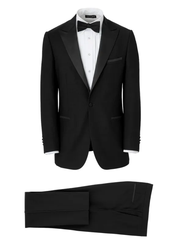 Wool Stretch Peak Lapel Tuxedo sold by Paul Fredrick