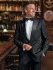 Wool Stretch Peak Lapel Tuxedo sold by Paul Fredrick