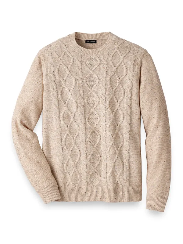 Donegal Crew Neck Sweater sold by Paul Fredrick