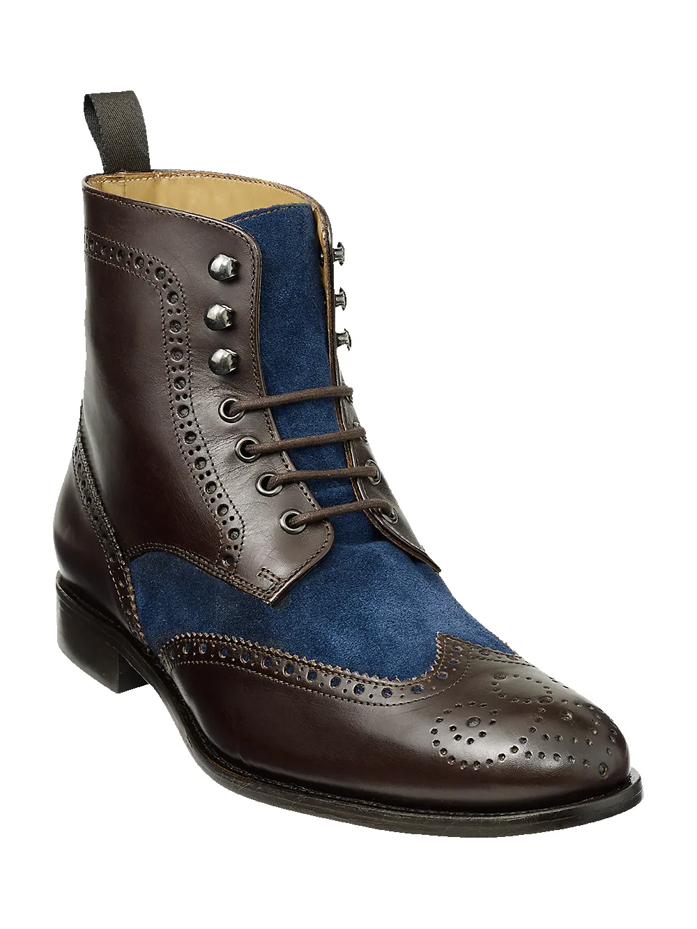 Robert Boot - Brown/navy sold by Paul Fredrick