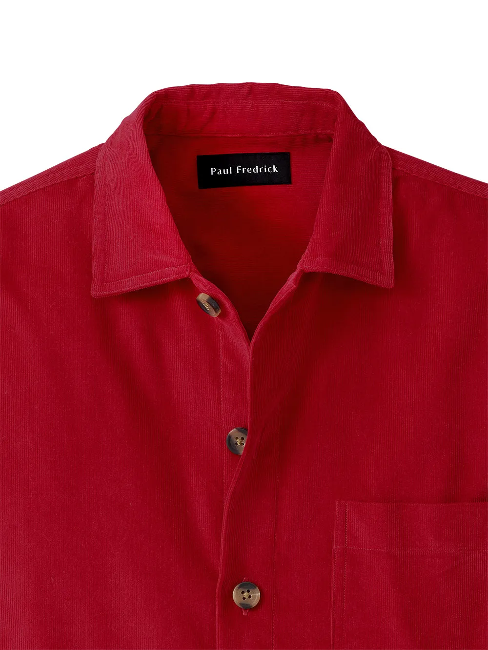 Cotton Corduroy Overshirt sold by Paul Fredrick product image thumbnail 2