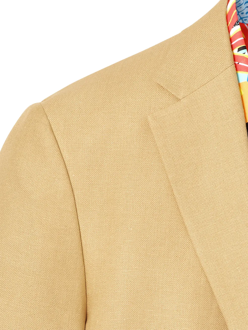 Linen Solid Notch Lapel Sport Coat sold by Paul Fredrick product image thumbnail 4