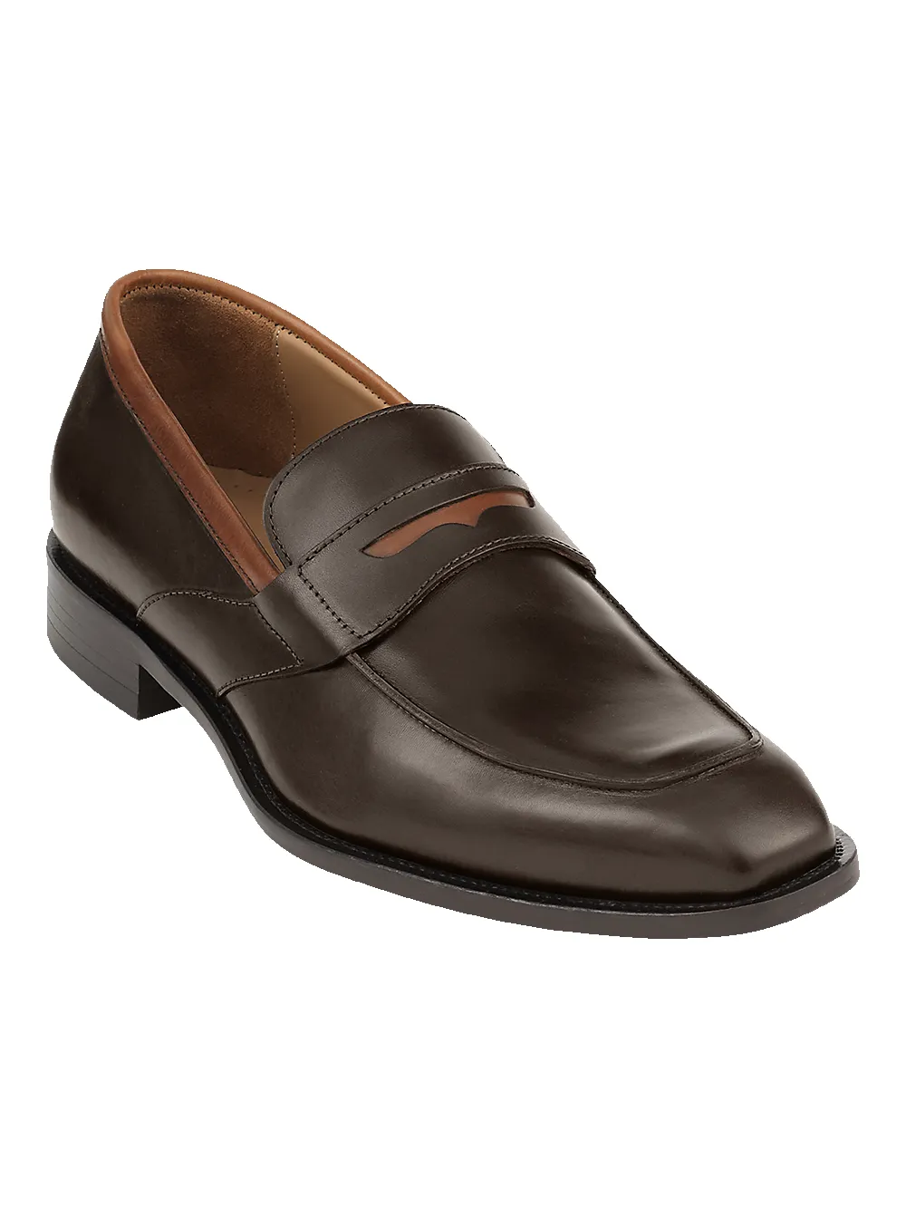 Milo Penny Loafer - Brown/tan sold by Paul Fredrick