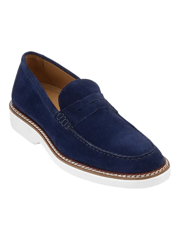 Griffin Loafer - Navy sold by Paul Fredrick