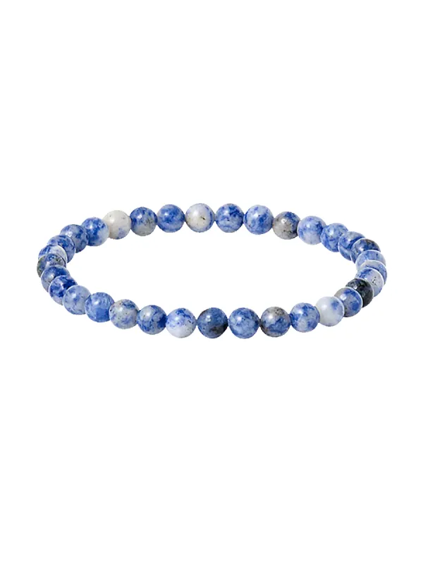 Semi Precious Bead Bracelet - Blue sold by Paul Fredrick