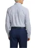 Non-Iron Cotton Check Dress Shirt With Contrast Trim - Navy sold by Paul Fredrick