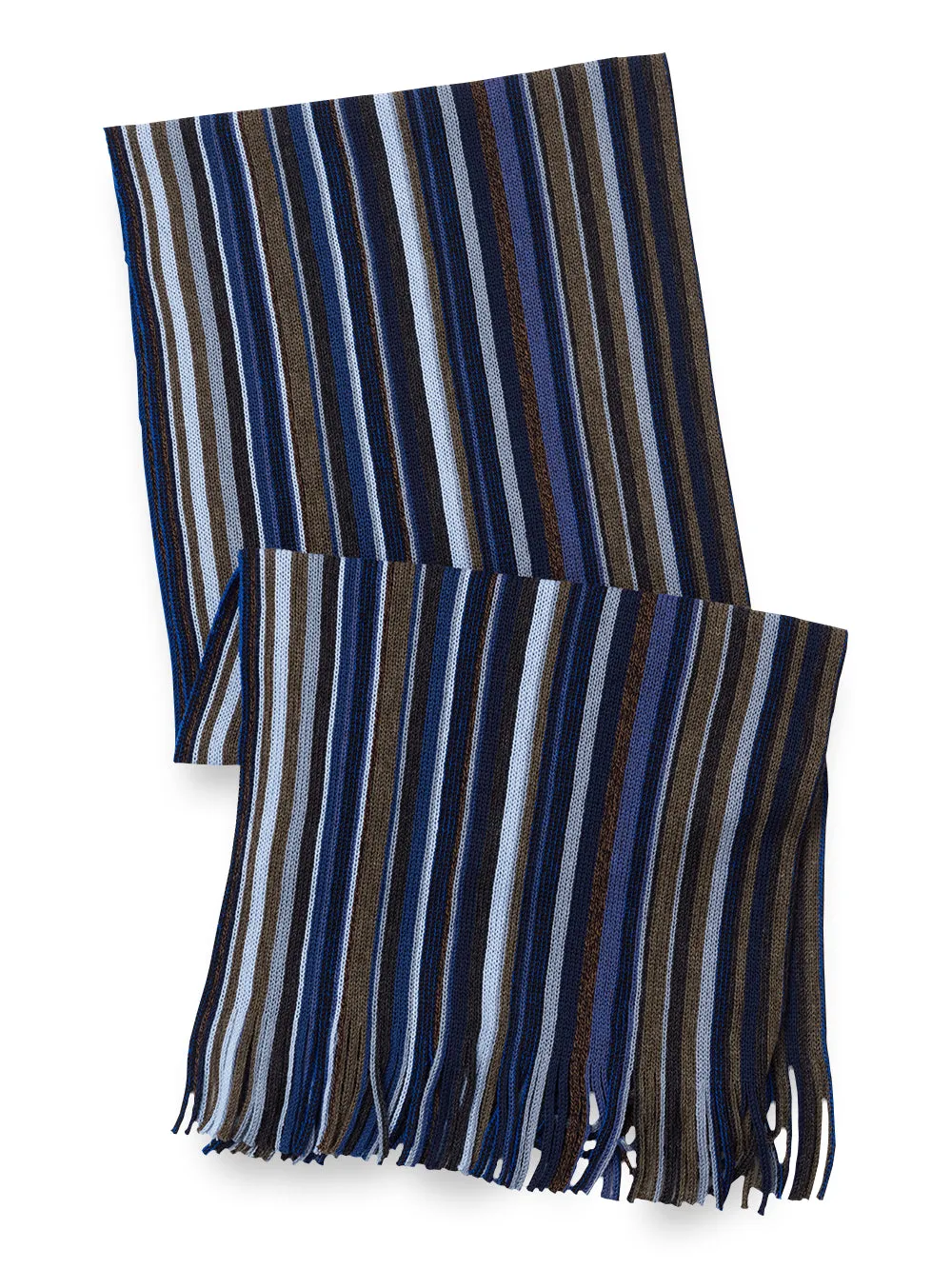 Stripe Wool Scarf sold by Paul Fredrick