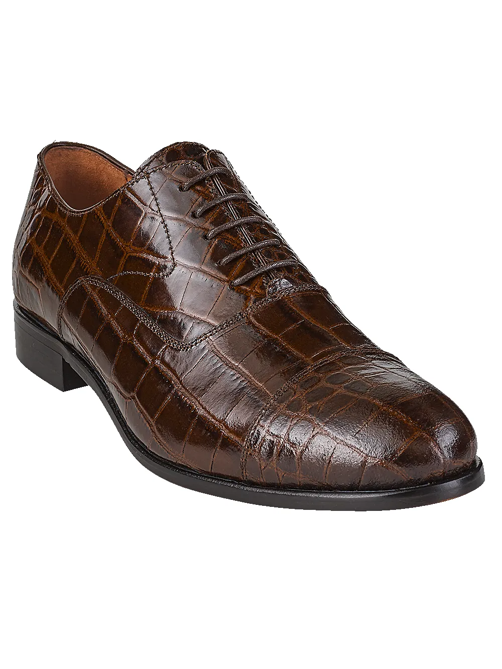 Clifford Cap Toe Oxford - Brown sold by Paul Fredrick