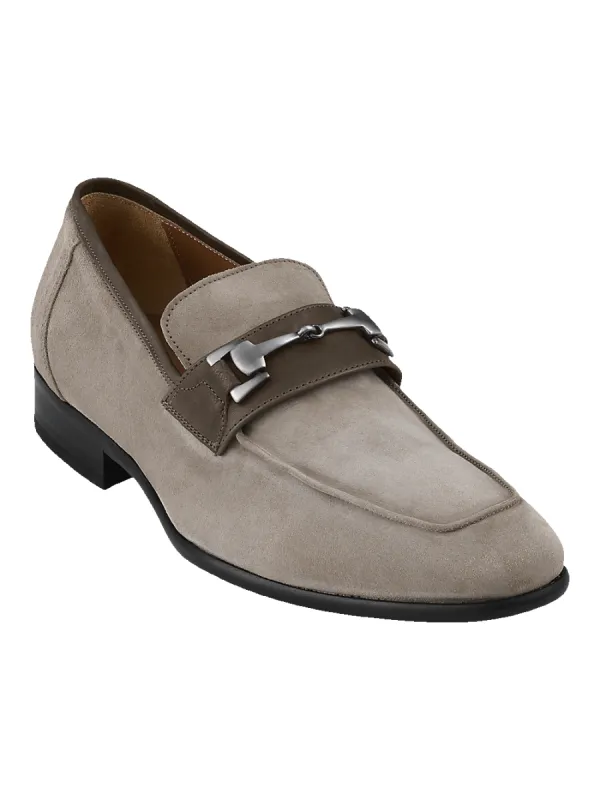 Jessie Bit Loafer - Grey sold by Paul Fredrick