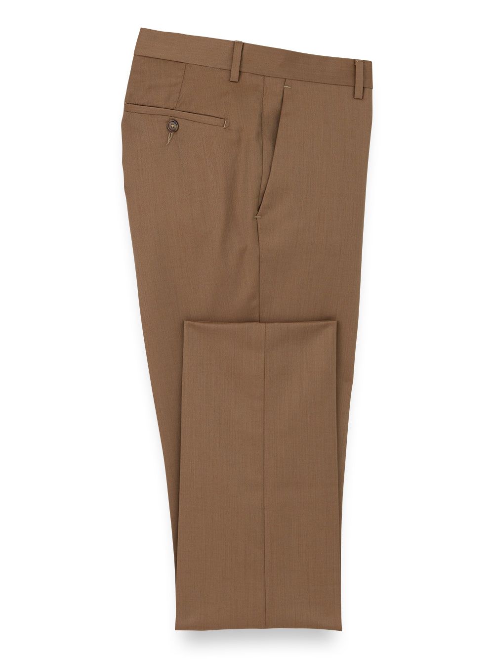 Wool Gabardine Flat Front Pants sold by Paul Fredrick