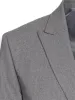 Tailored Fit Essential Wool Double Breasted Peak Lapel Suit Jacket sold by Paul Fredrick