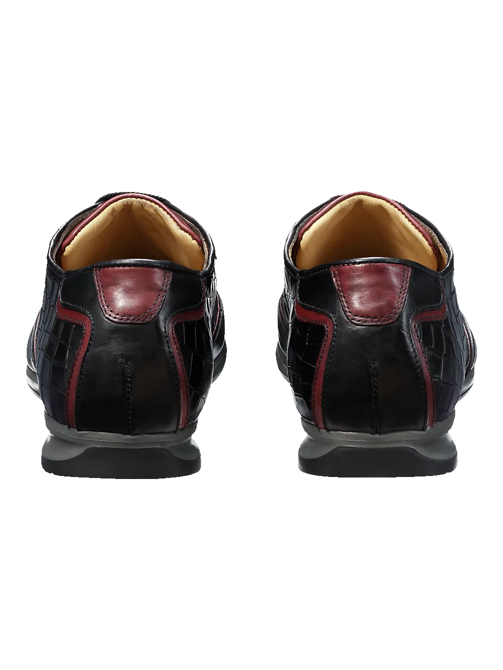 Nash Sneaker - Black/red sold by Paul Fredrick product image thumbnail 4