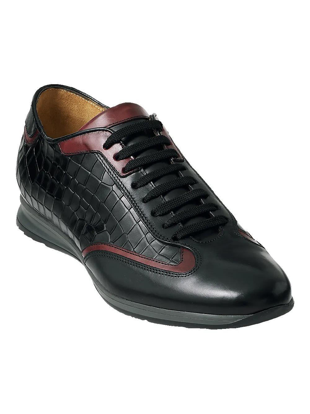 Nash Sneaker - Black/red sold by Paul Fredrick