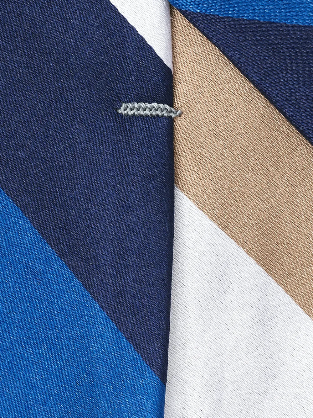 Stripe Woven Silk Tie sold by Paul Fredrick product image thumbnail 4