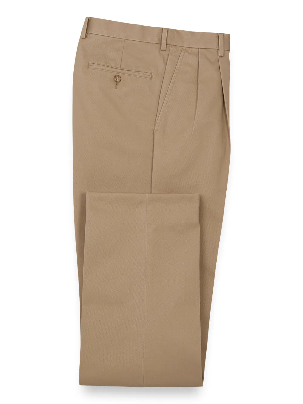 Non Iron Chino Pleated Pants sold by Paul Fredrick