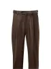 Classic Fit Essential Wool Pleated Suit Pants - Black sold by Paul Fredrick