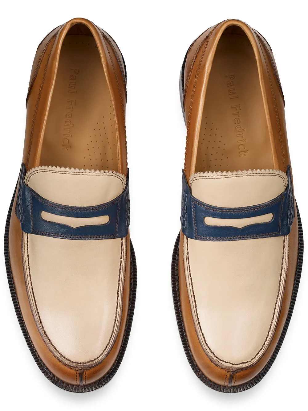 George Penny Loafer - Light Brown sold by Paul Fredrick product image thumbnail 2