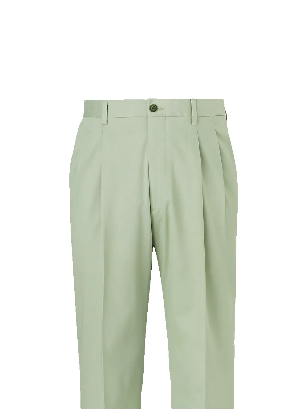 Cotton Stretch Twill Pants - Blue sold by Paul Fredrick product image thumbnail 5