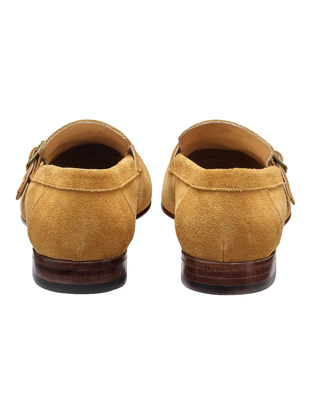 Amos Monk Strap Loafer - Camel sold by Paul Fredrick product image thumbnail 4