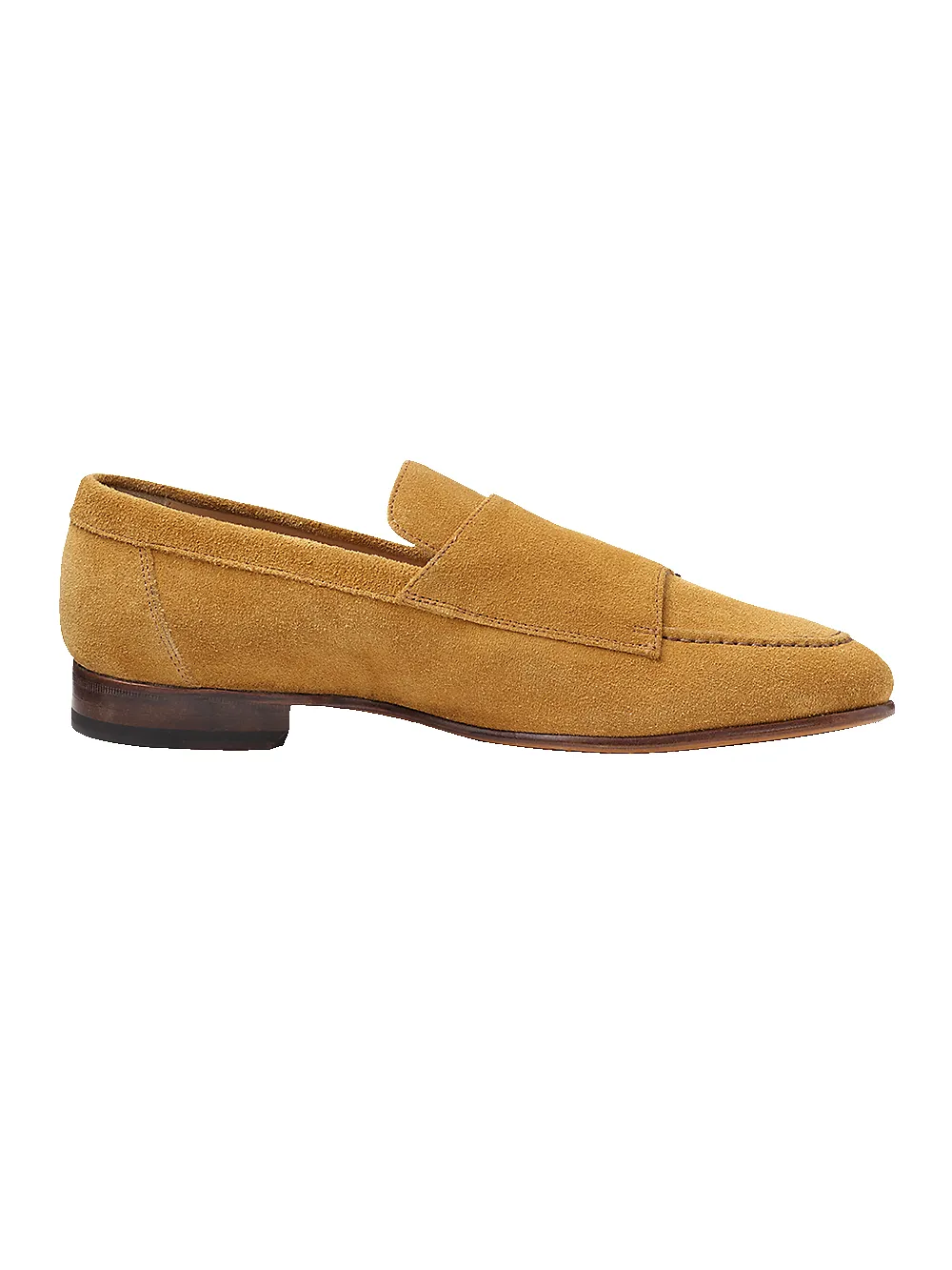 Amos Monk Strap Loafer - Camel sold by Paul Fredrick product image thumbnail 2